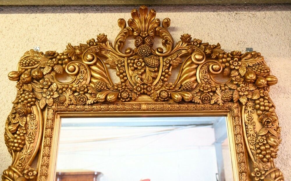 Gilt Pier Mirror   Large Louis XVI Gilt Frame Glass Mirrors photo buy