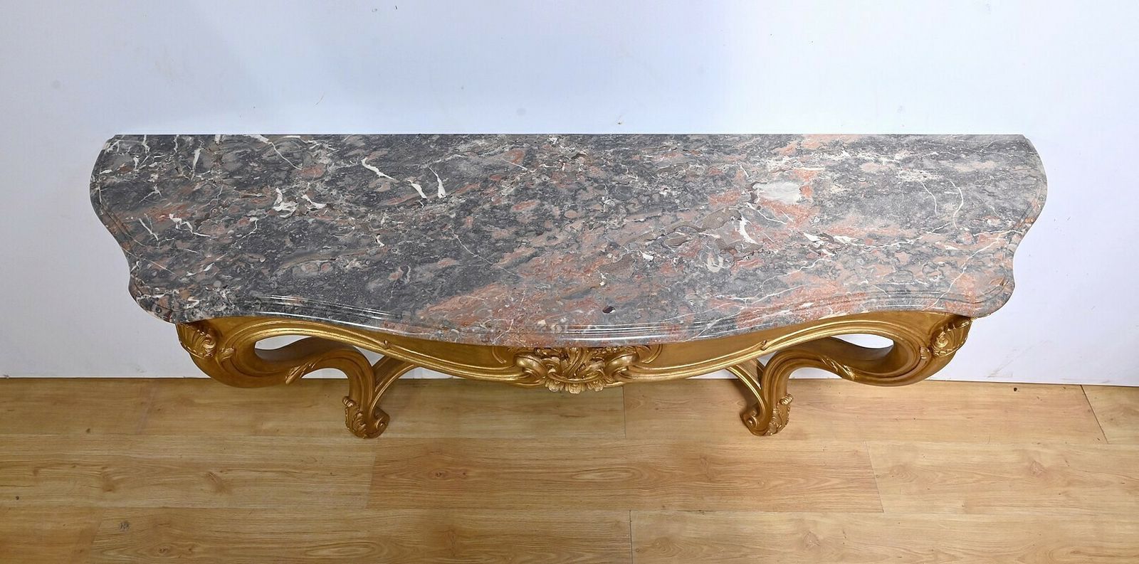 Important Louis XV Wall Console – Early 20th Century photo Furniture