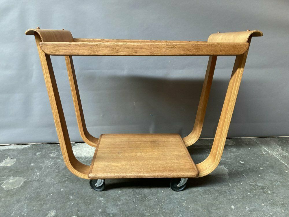 Rolo Trolley Model Pb01 By Cees Braakman For Ums Pastoe, 1950s photo furniture