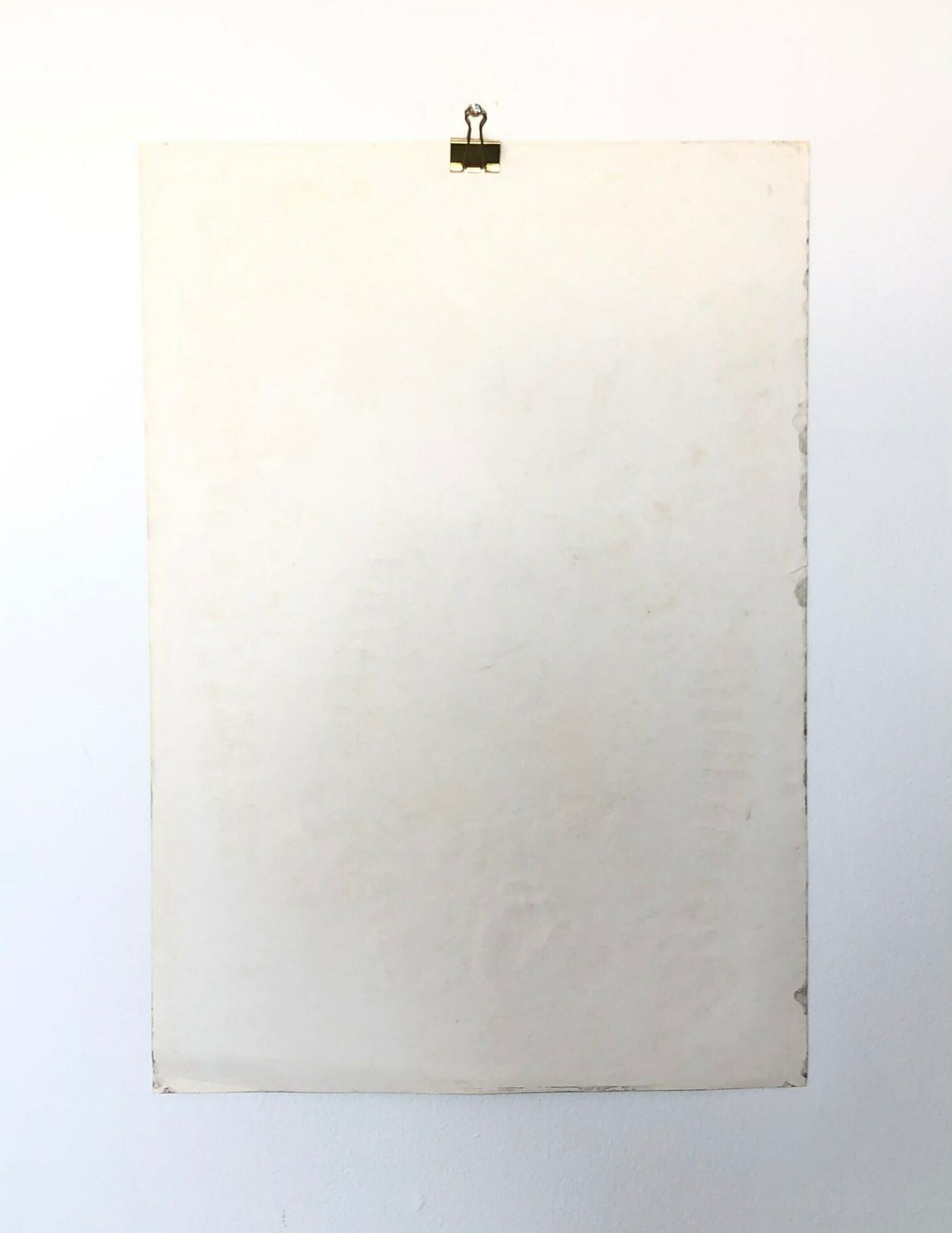 photo furniture Danish Vintage Original John Hansen Drawing With Charcoal And Ink From 1986 With Abstract Figurative Torso Motive