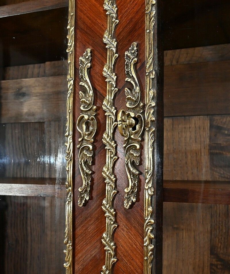 photo furniture Two Body Bookcase, Louis XV Style – Late 19th Century