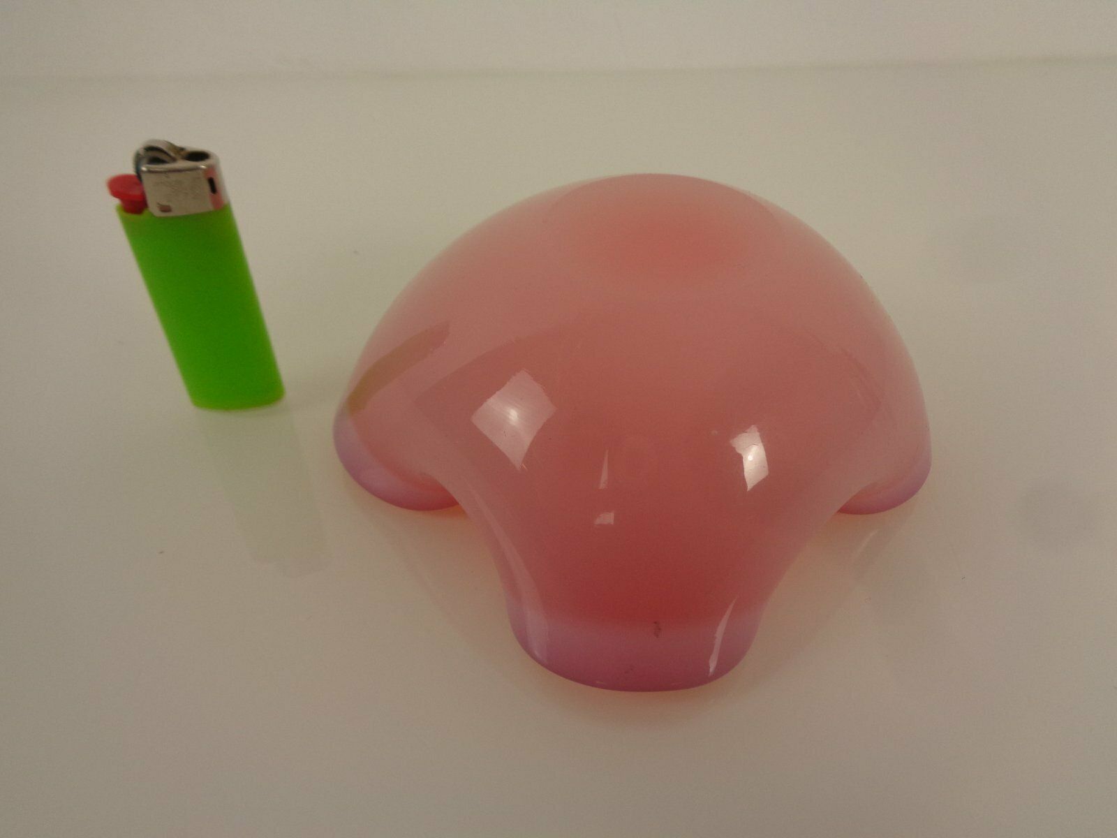 Sommerso Murano Glass Ashtray, Italy, 1960s photo vintage