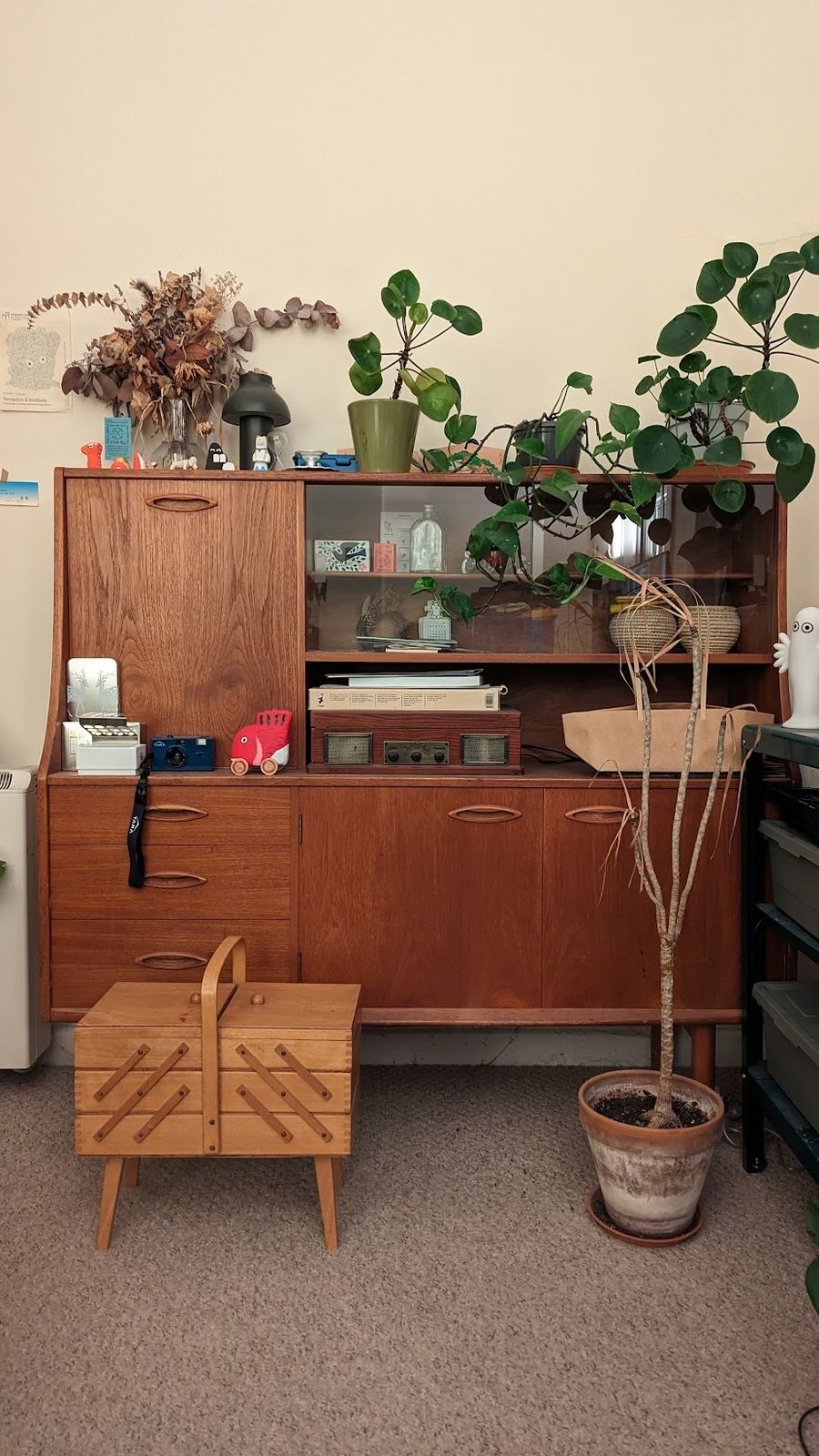 Mid Century Teak Sideboard photo for sale