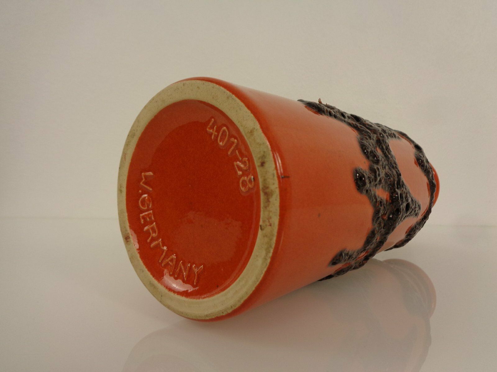 photo for sale Large Glazed Lava Ceramic 401 28 Vase From Scheurich, 1970s