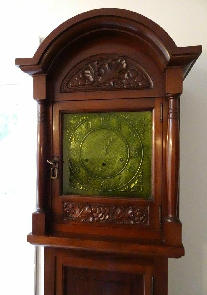 Art Deco Nouveau Longcase Clock From Kienzle International, Germany, 1920s photo vinterior