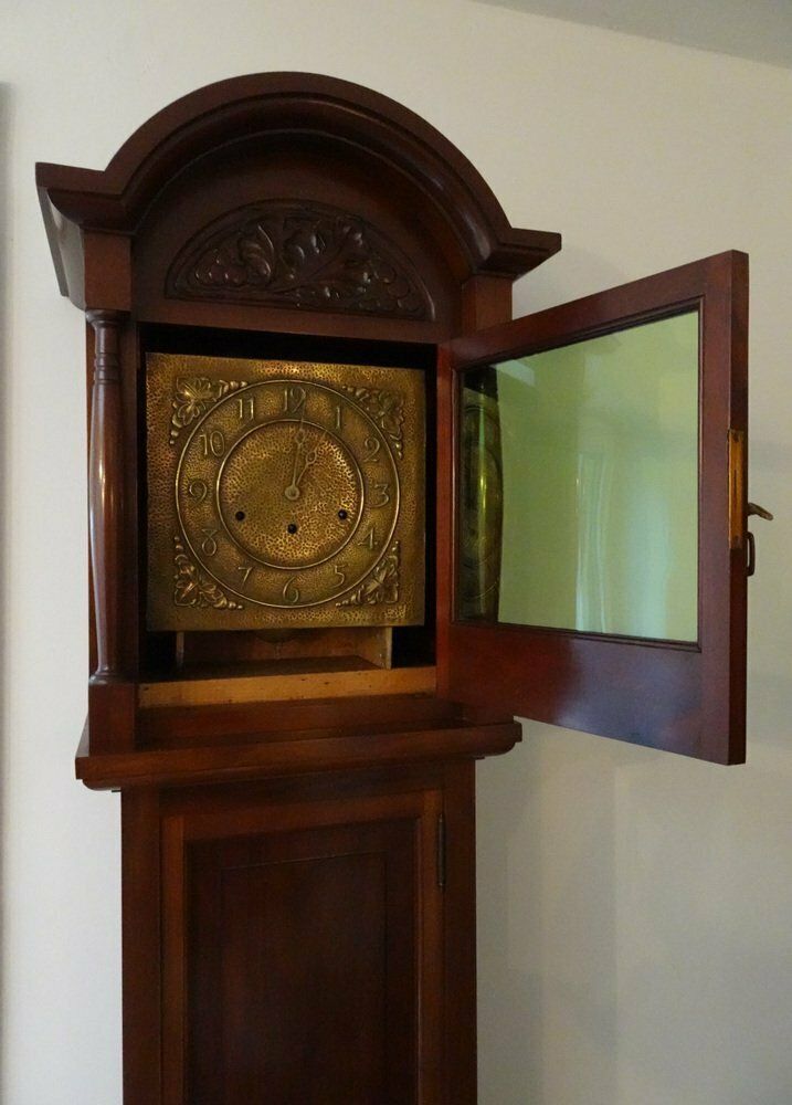 Art Deco Nouveau Longcase Clock From Kienzle International, Germany, 1920s photo vintage