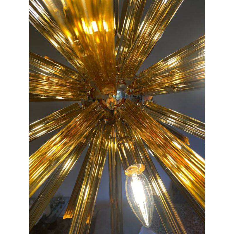 photo furniture Sputnik Chandelier In Murano Glass Style From Italy