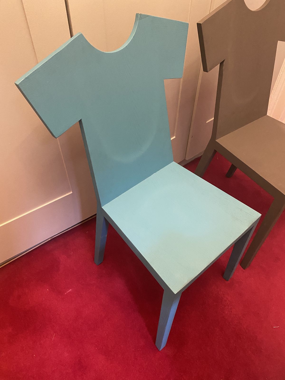 Mogg T Chairs 3 Coloured And 1 Striped   4 Sold Together photo buy