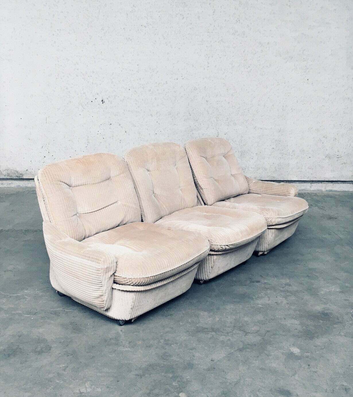 Orchid Modulaire Bank & Fauteuil Van Michel Cadestin Voor Airborne, Frankrijk, Jaren 1970 photo 1500.0