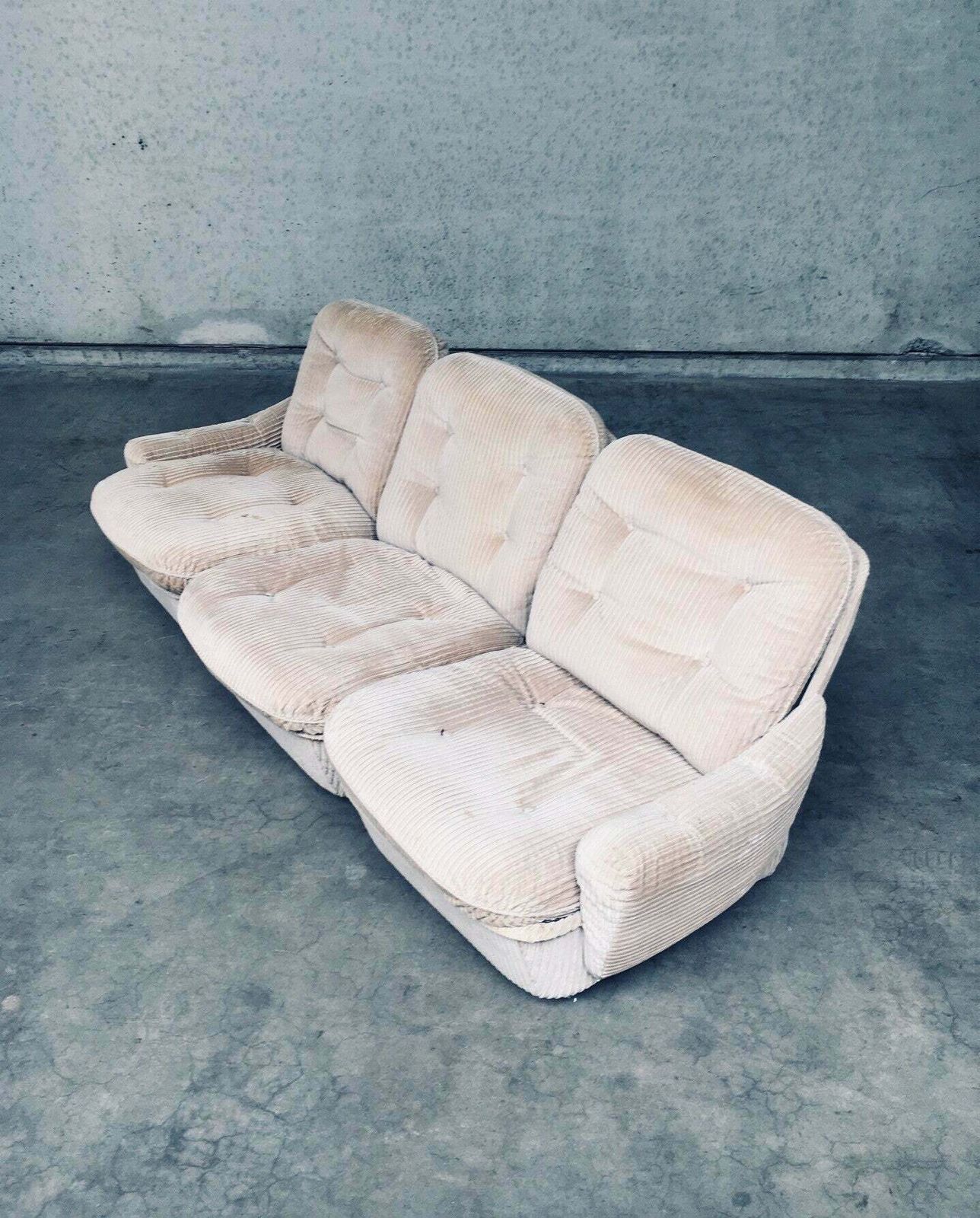 Meubels Orchid Modulaire Bank & Fauteuil Van Michel Cadestin Voor Airborne, Frankrijk, Jaren 1970 photo