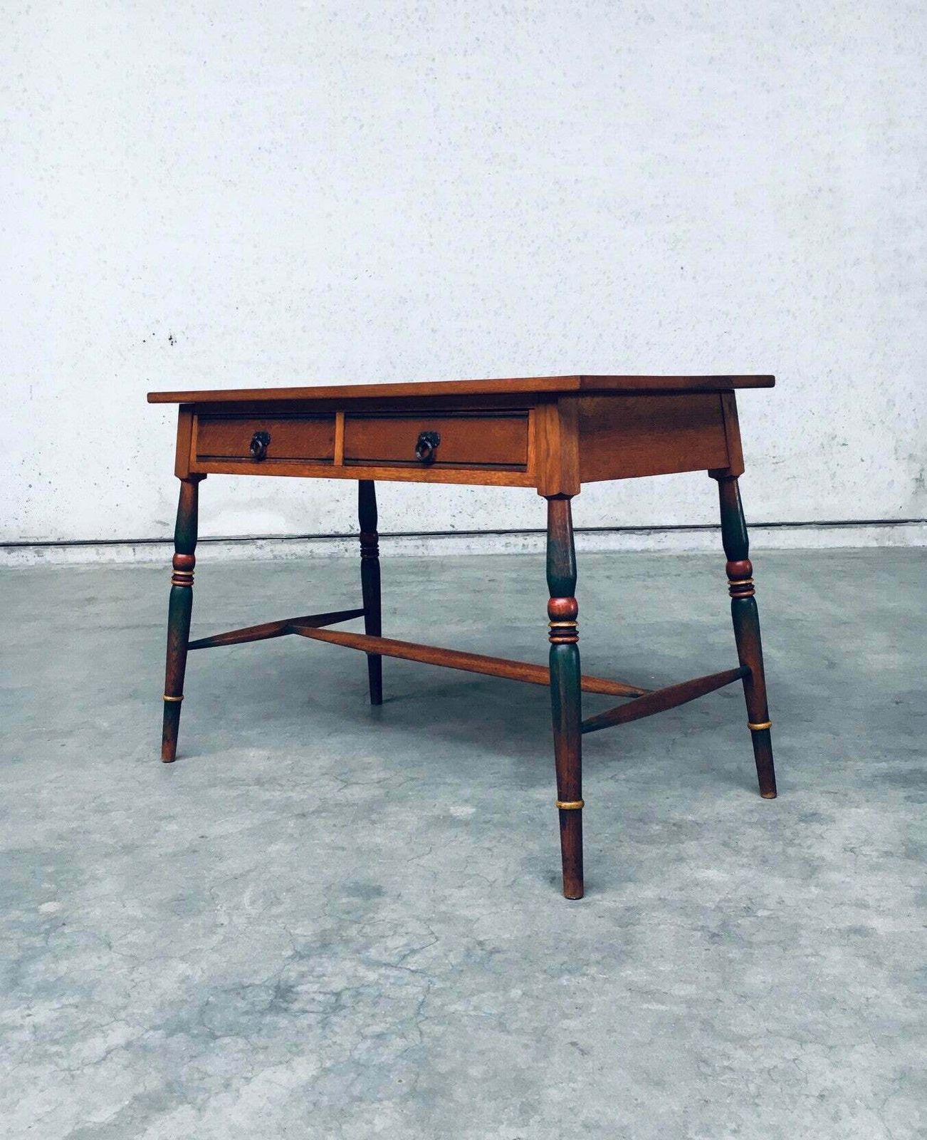 Amsterdam School Design Geschilderd Bureau, Nederland Jaren 1920 photo vinterior
