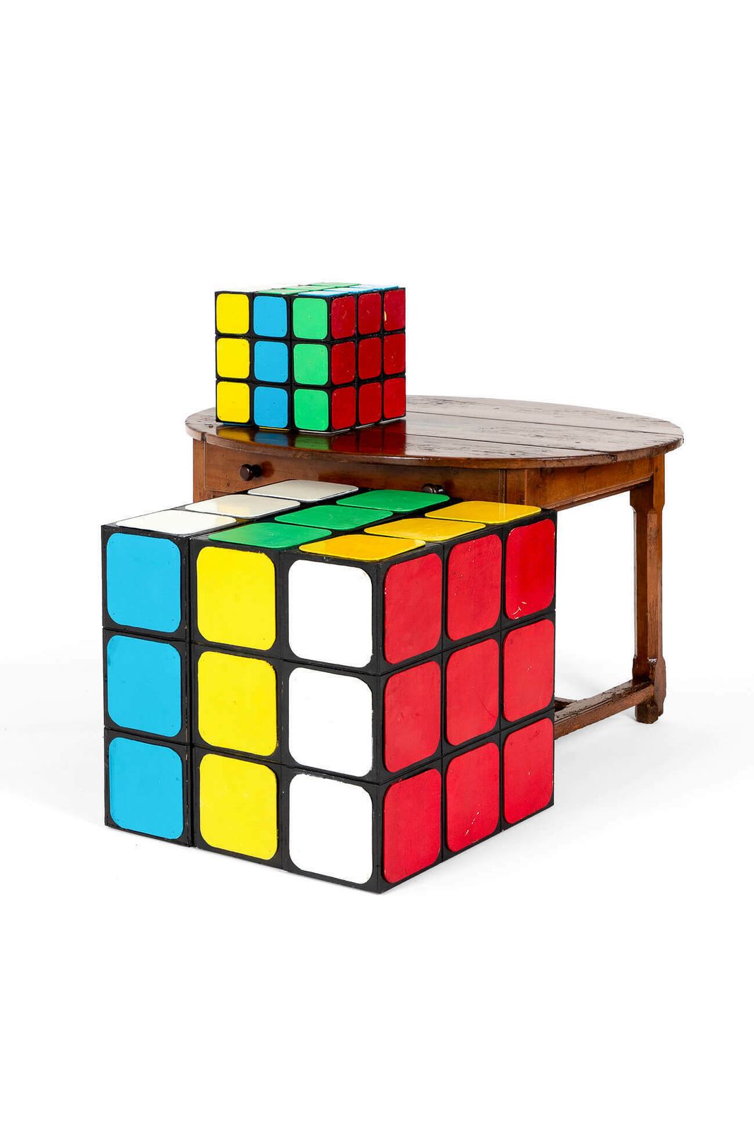 Large Rubik’s Cube Shop Display photo furniture