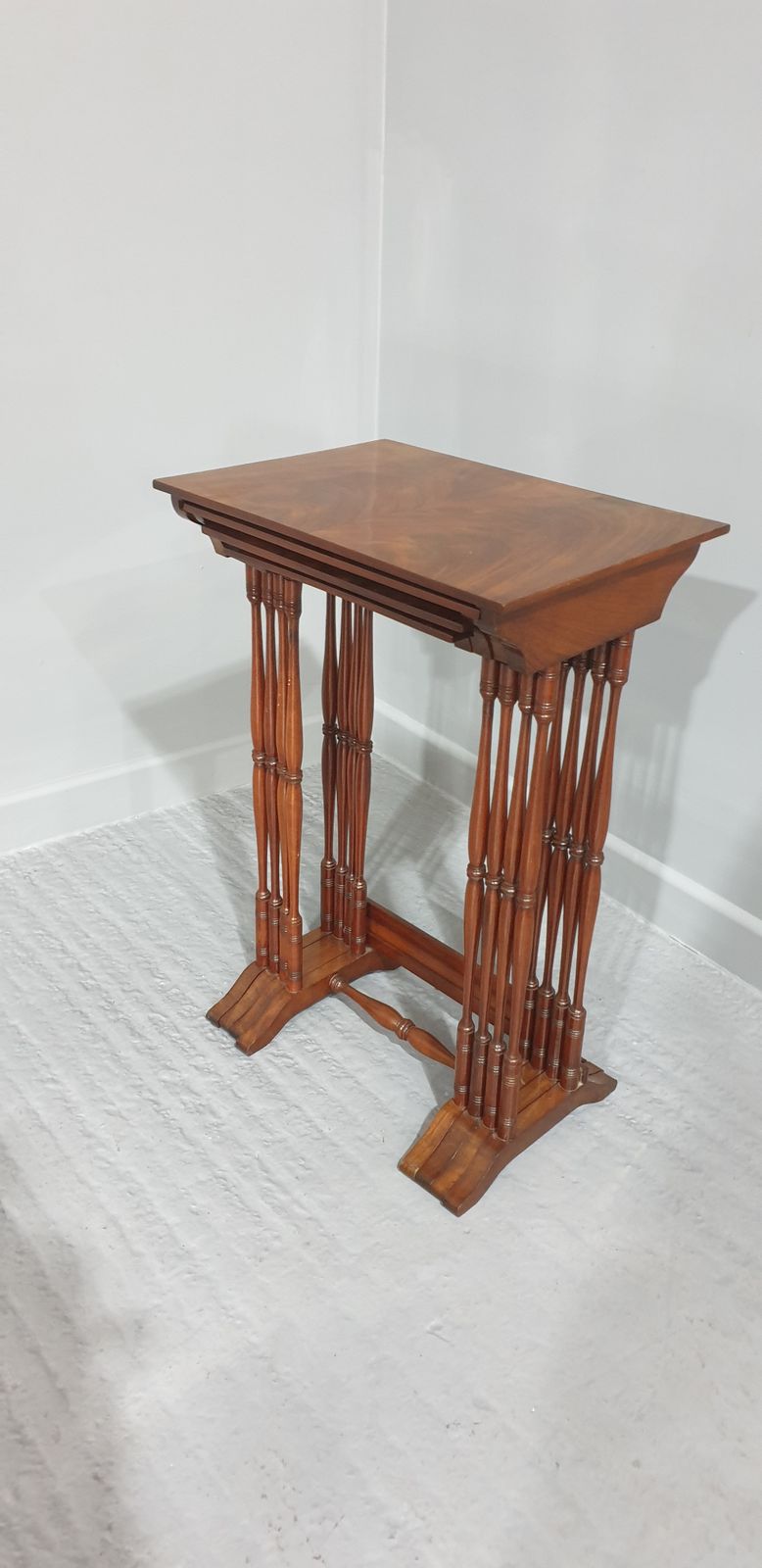 Edwardian Mahogany Nest Of Four Tables photo buy