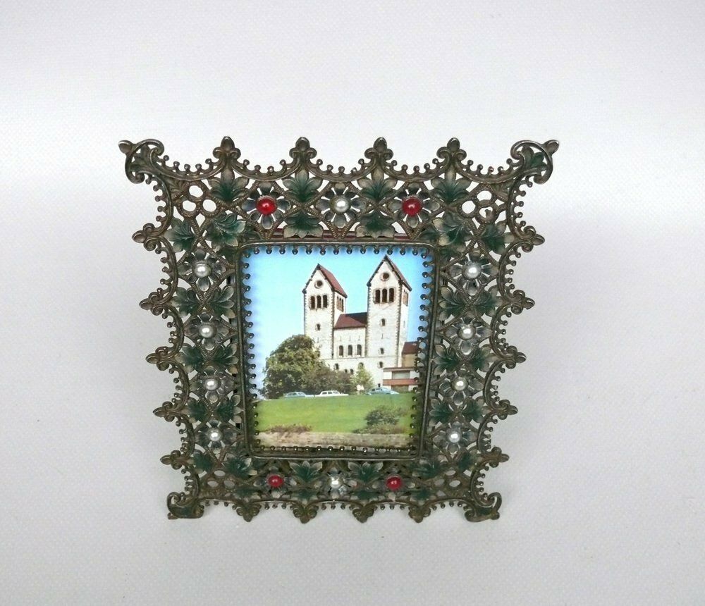 Art Nouveau Picture Frame, Italy, 1890s photo Home Decor