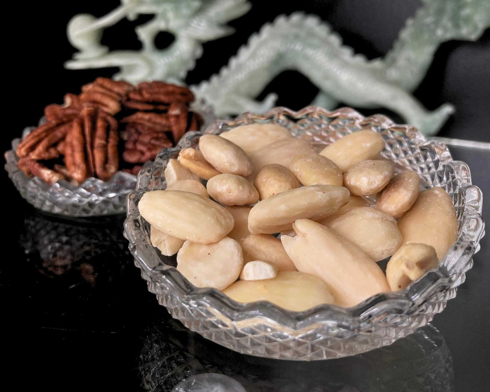 Glazen Onderzetters | 4 Stuks Franse Onderzetter | Snackhouders photo 54.0