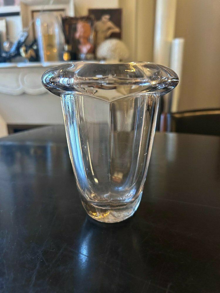 Glass Vase Attributed To Jean Daum, 1950s