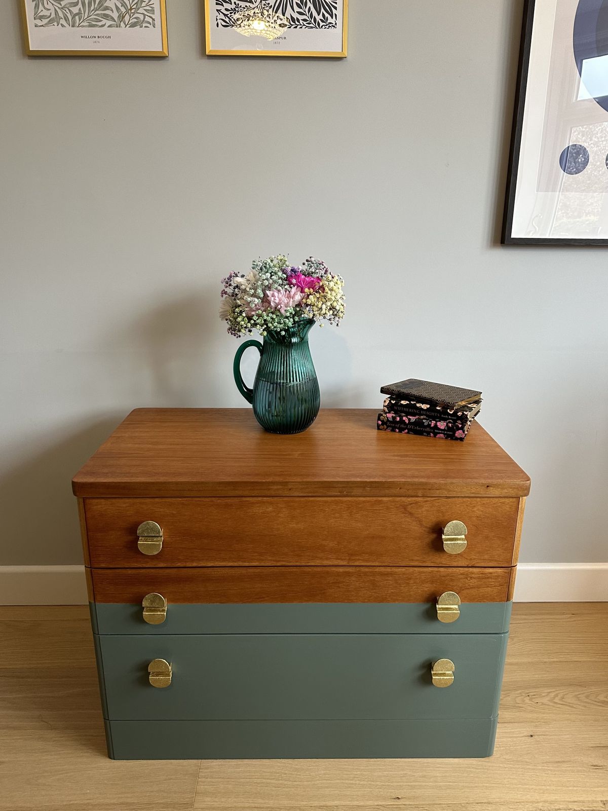 photo buy Stag Cantata 3 Drawer Dresser / Chest Of Drawers Professionally Refinished