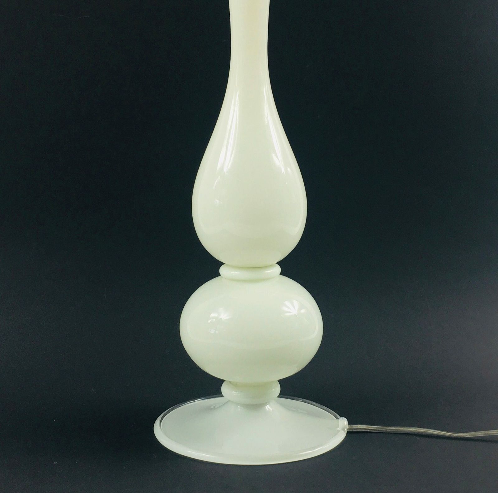 Large Mid Century Murano Glass Table Lamp From Barovier & Toso, Italy, 1960s photo 1300.0