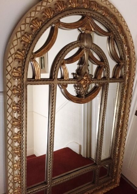 Huge Ornate Baroque Style Wall Mirror 6ft High X 4ft Wide X 3inches Deep photo buy