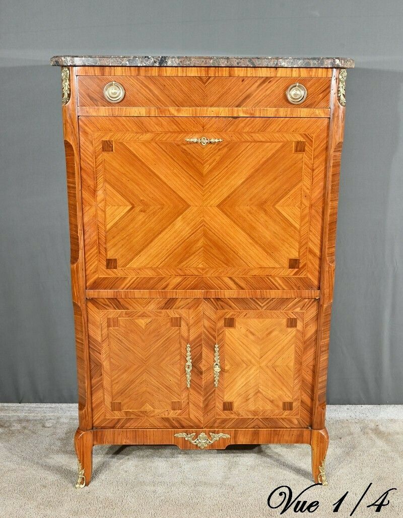 Stamped Secretary In Rosewood, Transition Style – 1900 photo buy
