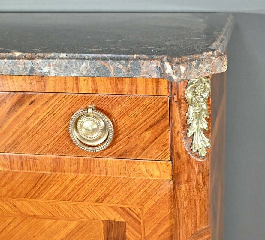 Furniture Stamped Secretary In Rosewood, Transition Style – 1900 photo
