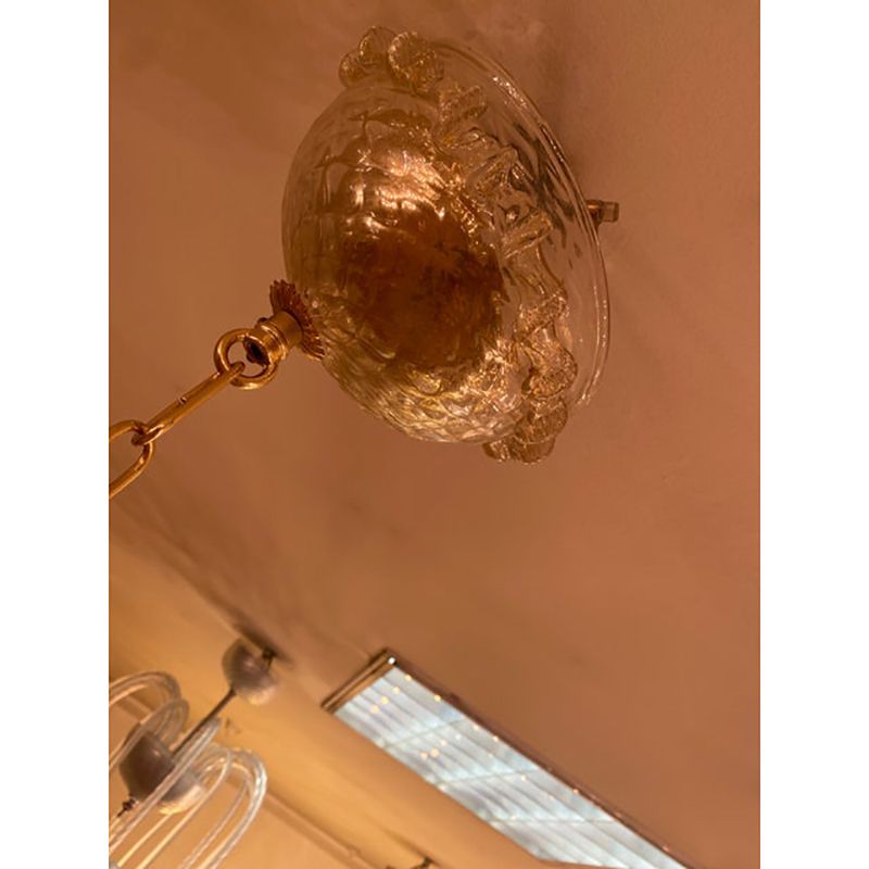 18900.0 1970s Italian Style Murano Glass Multicolors With Flowers Chandelier photo