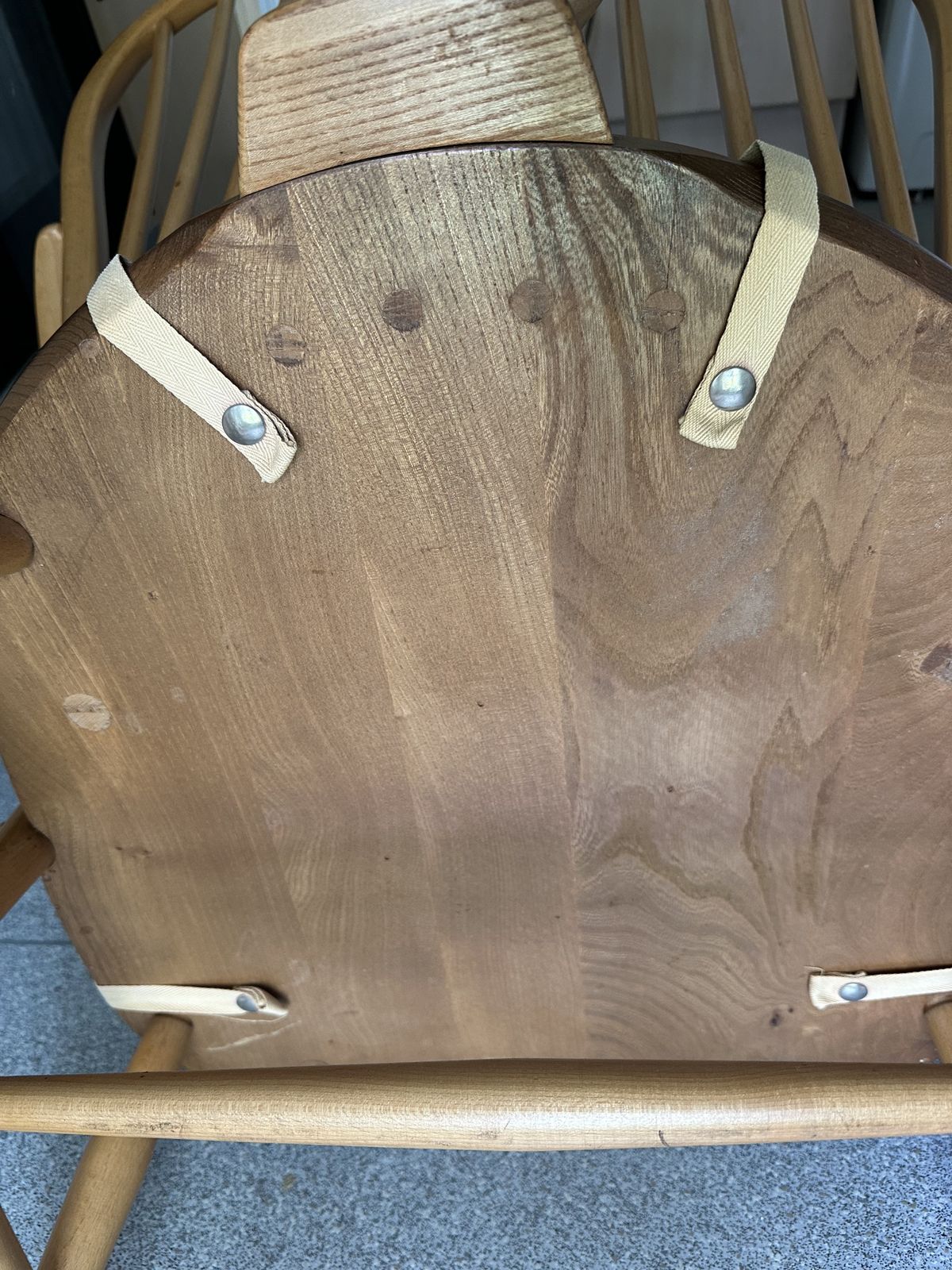 Ercol Windsor Rocking Chair With Seat Pads photo vinterior