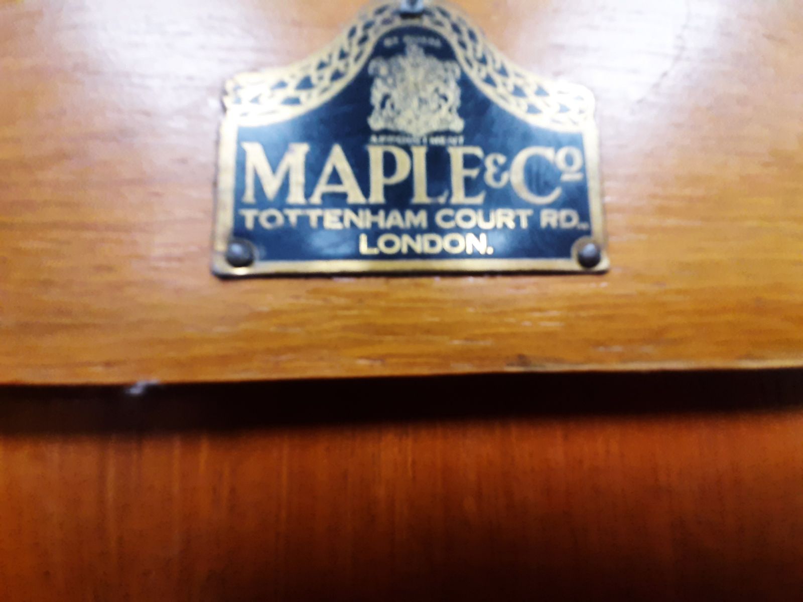 Maple & Co Ltd Wardrobe, 19th Century photo furniture