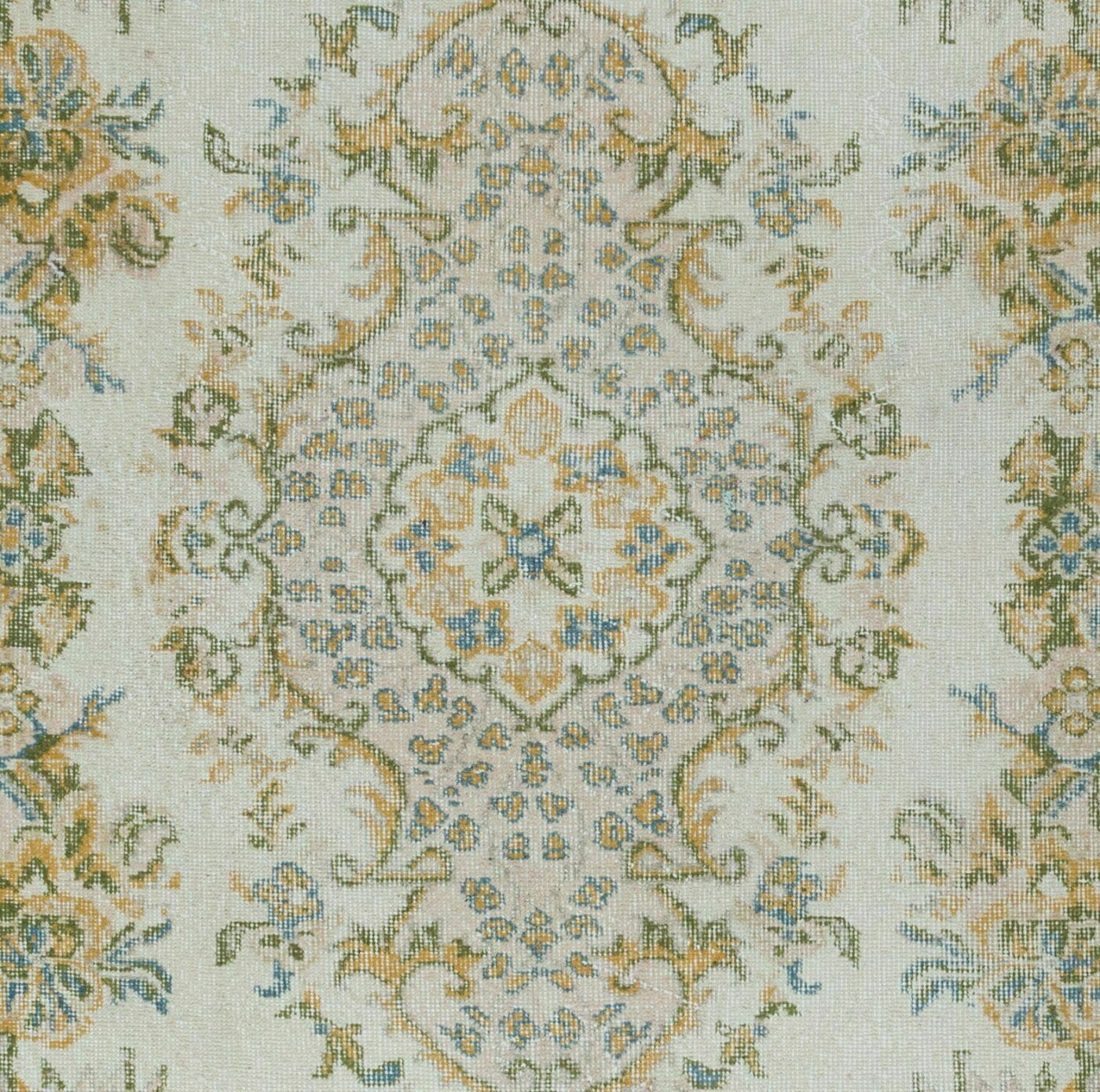5.7x9.8 Ft Vintage Turkish Oushak Rug. Great For Modern Home & Office photo Textiles