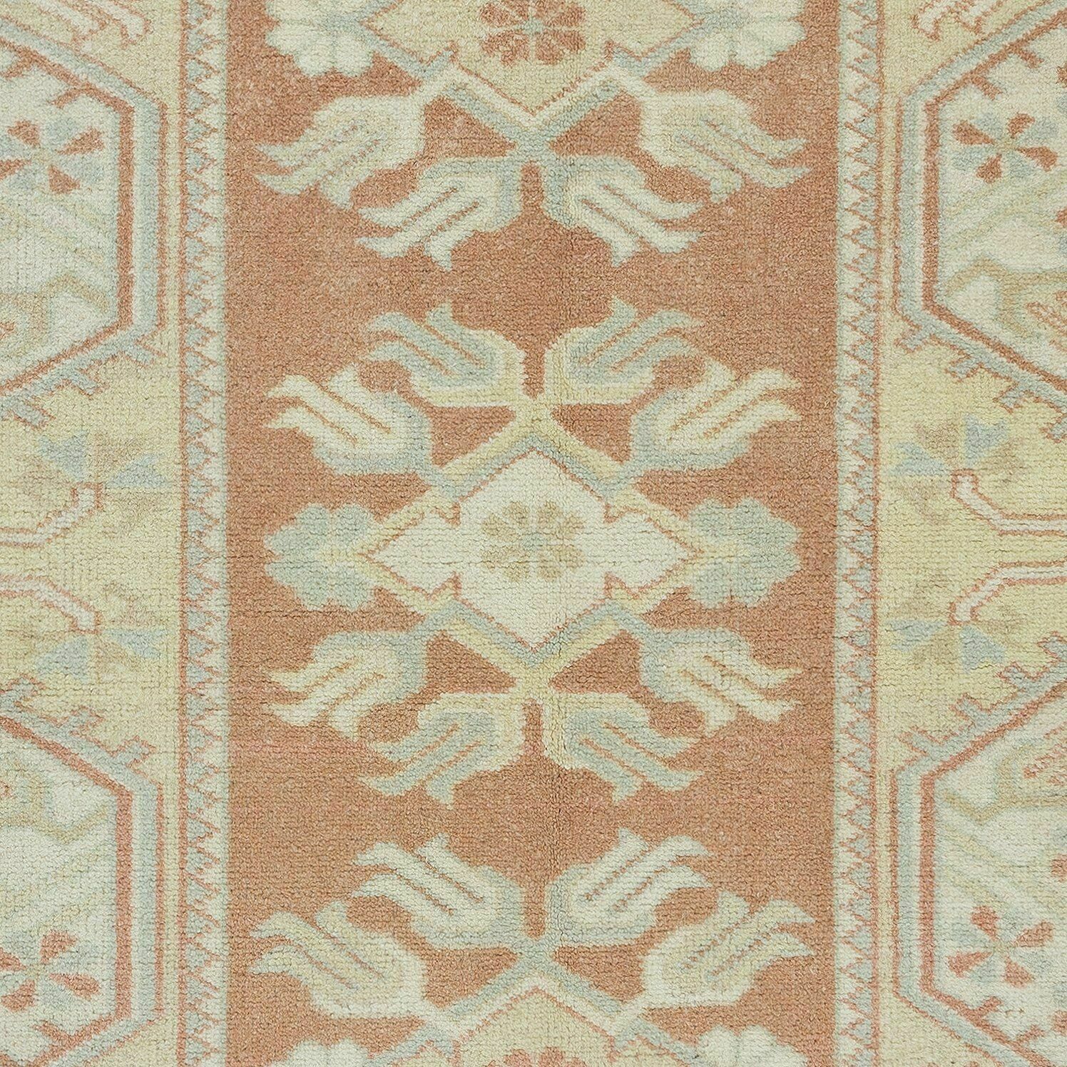 2.7x4.2 Ft Vintage Handmade "Antique Washed" Anatolian Milas Small Wool Rug photo 306.0