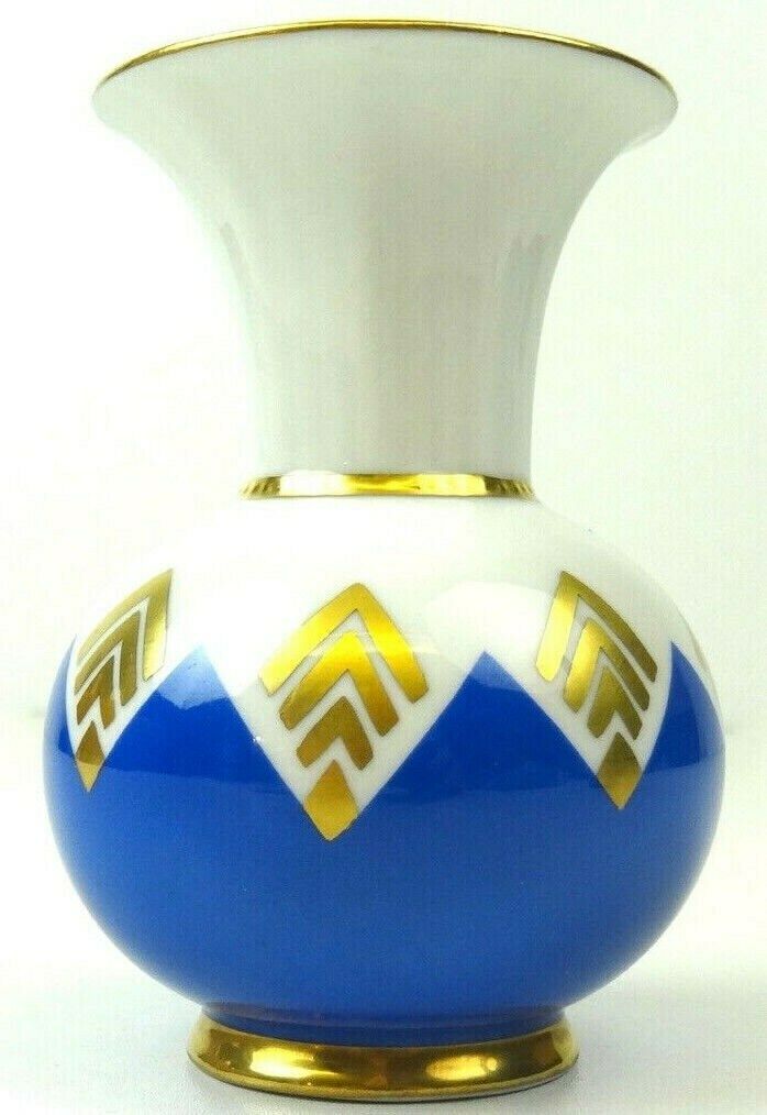 Rare Art Deco Small Porcelain Vase By Rolof photo furniture