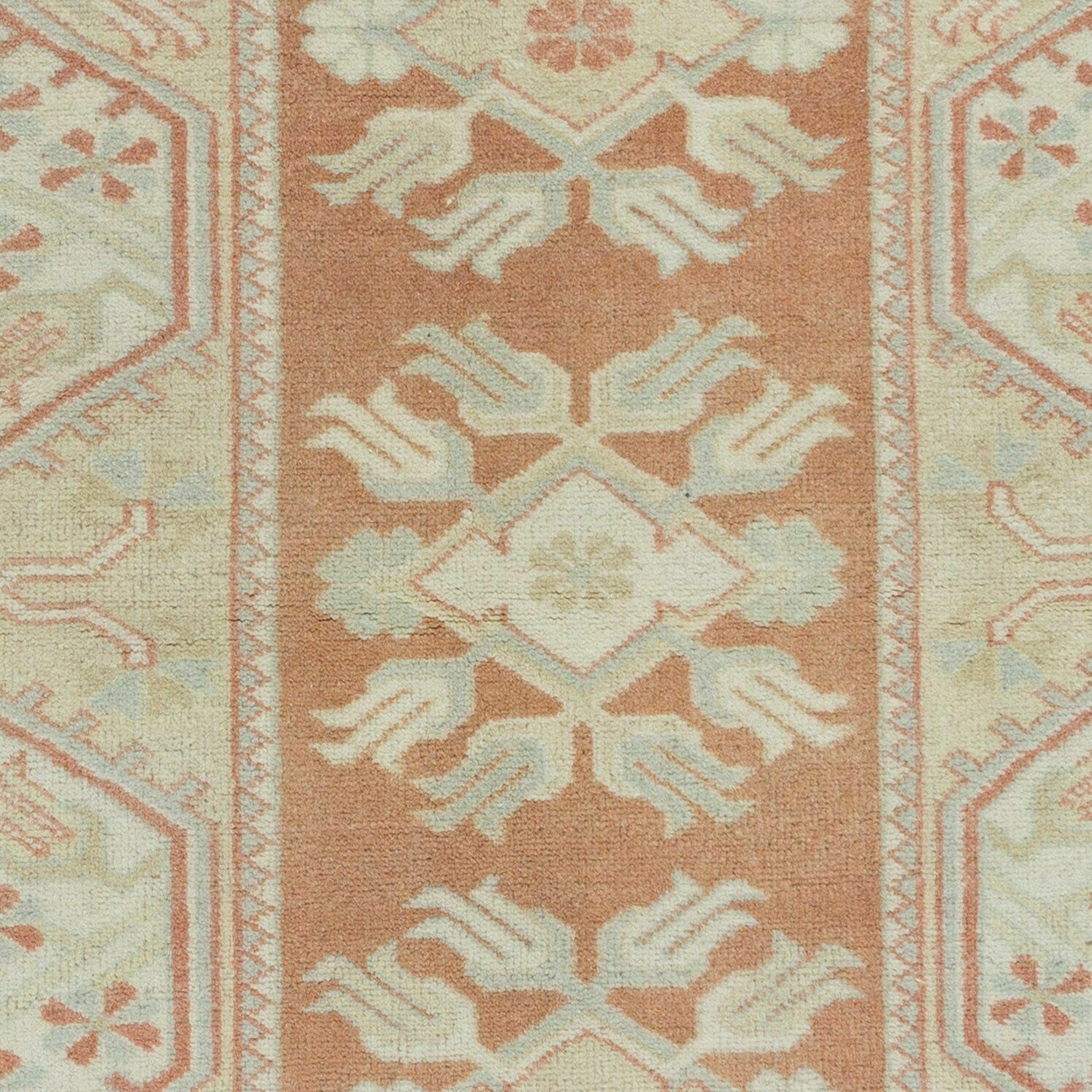 2.7x4.3 Ft Vintage Handmade "Sun Faded" Anatolian Milas Small Wool Rug photo 319.0