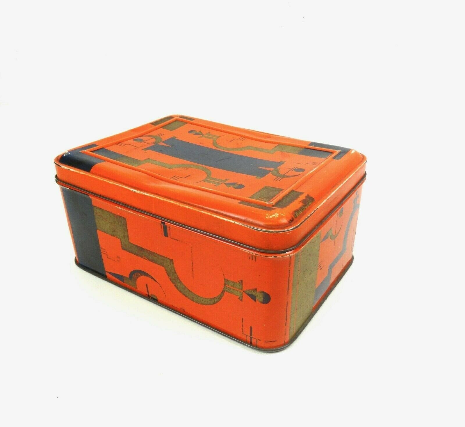 Art Deco Avant Garde Suprematism Bauhaus Tin Box photo Woonaccessoires