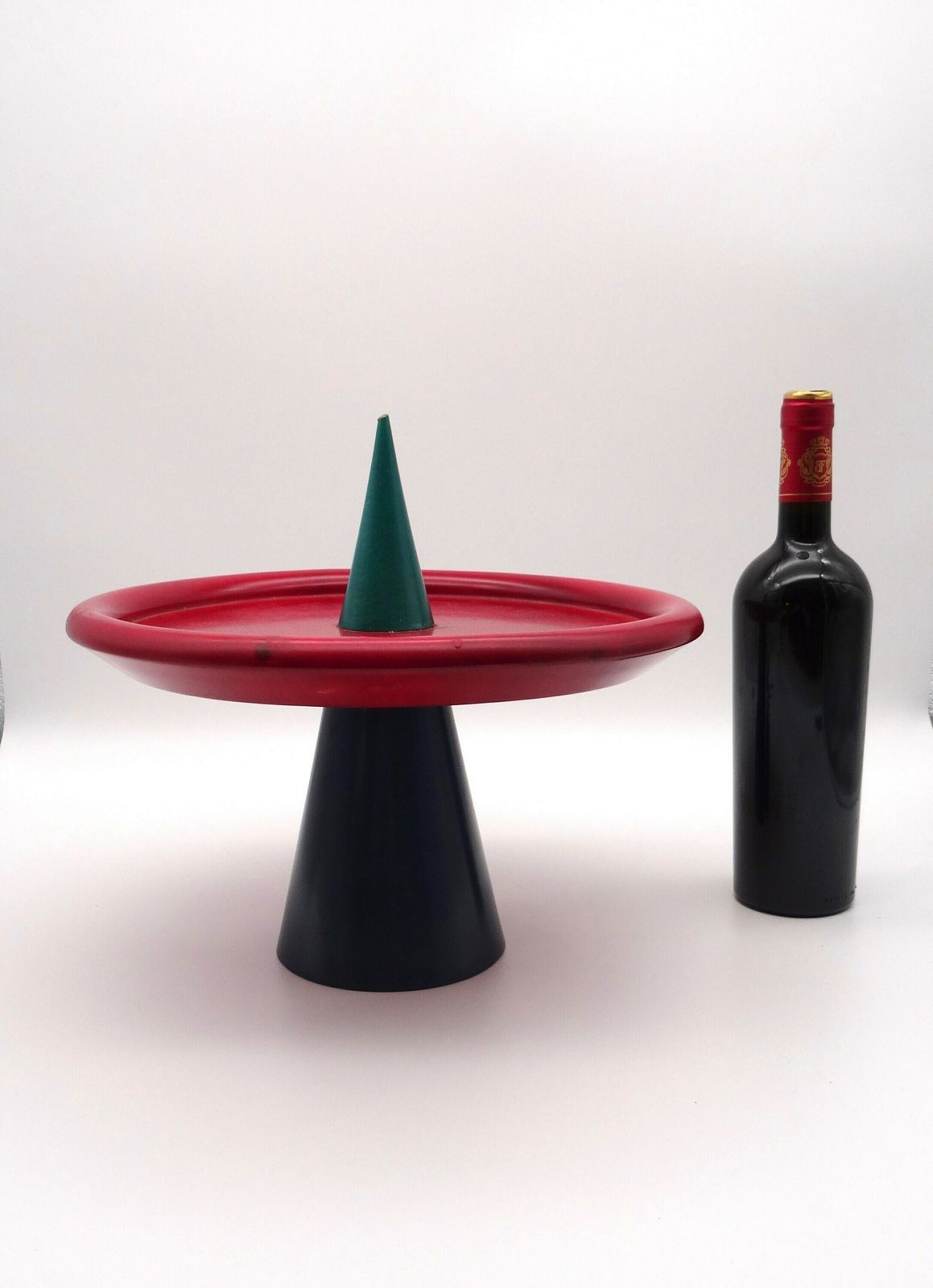 Rare Postmodern 80s Memphis Age Center Of Table Fruit Bowl By Pietro Manzoni photo Home Decor