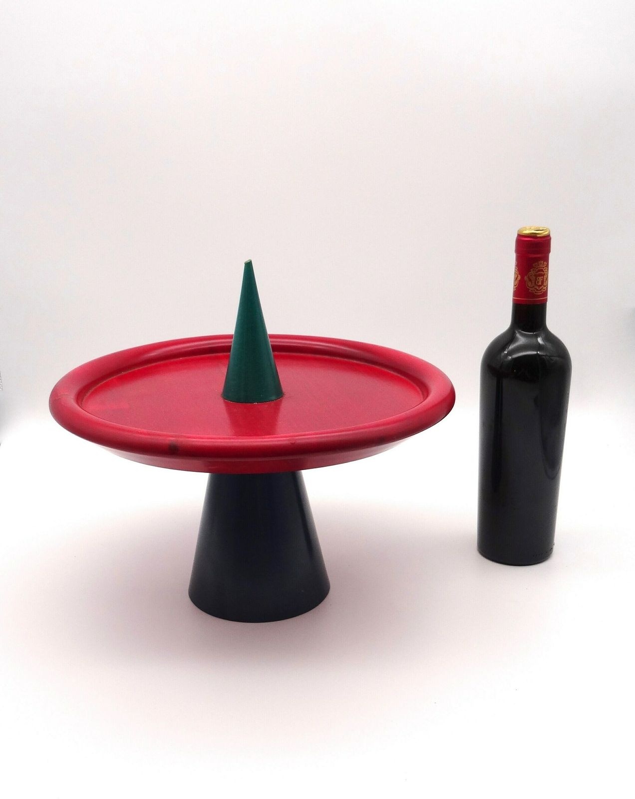 Rare Postmodern 80s Memphis Age Center Of Table Fruit Bowl By Pietro Manzoni photo 378.0