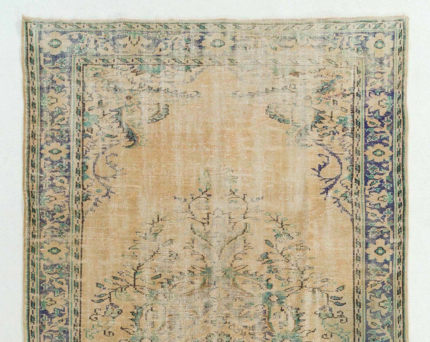 6.3x10.4 Ft Fine Hand Knotted Central Anatolian Turkish Area Rug photo furniture