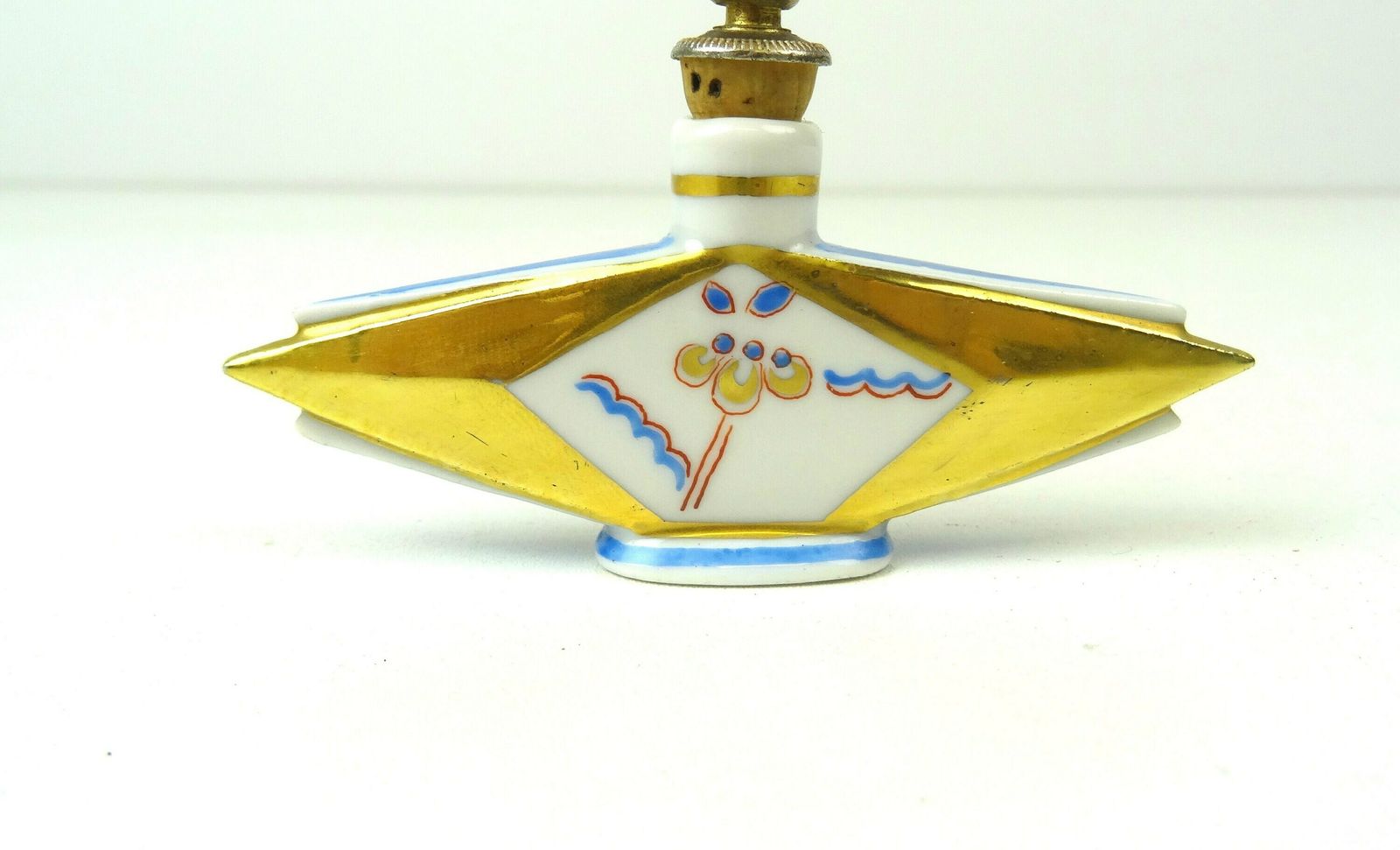 Rare Art Deco Bauhaus Porcelaine Perfume Bottle Flacon photo furniture