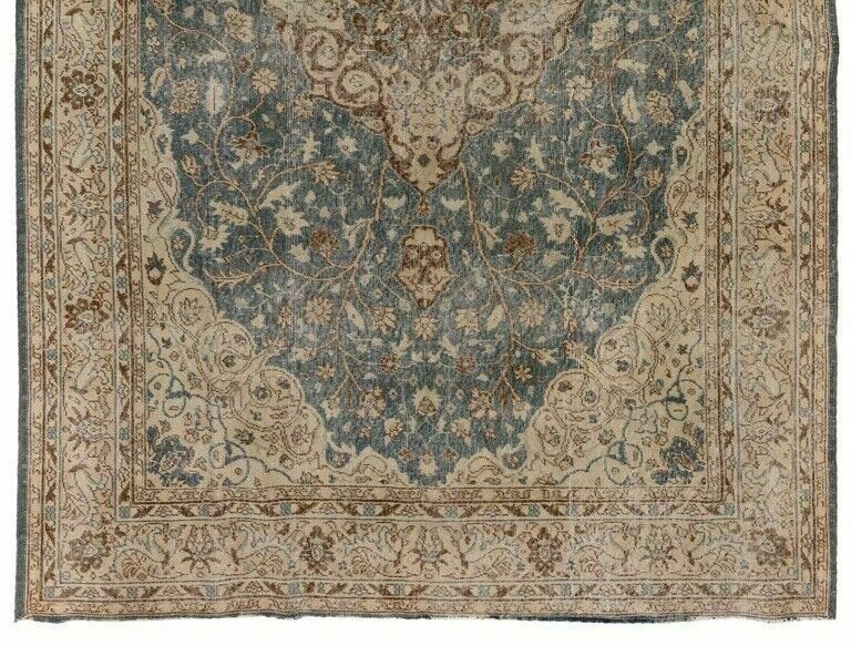 7x9.9 Ft One Of A Kind Medallion Design Central Anatolian Rug photo Textiles