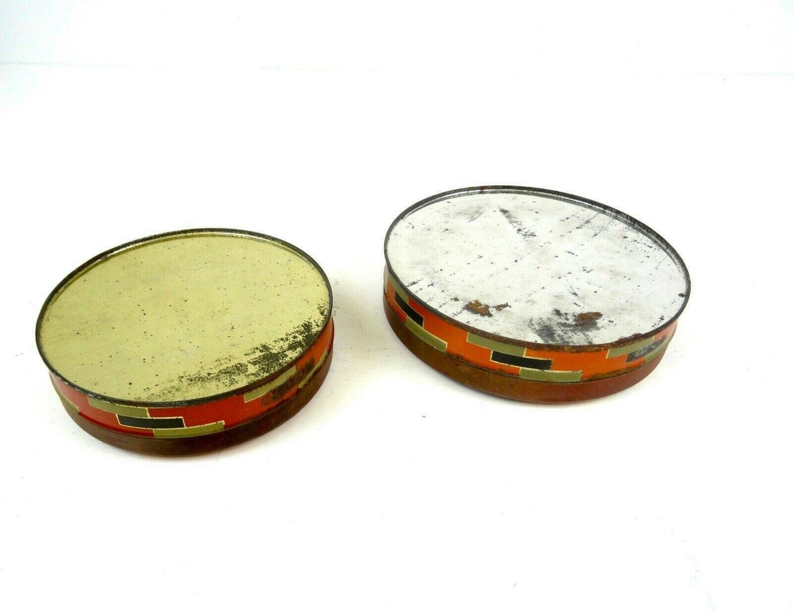 Pair Of Art Deco Bauhaus Rare Suprematism Boxes photo Home Decor