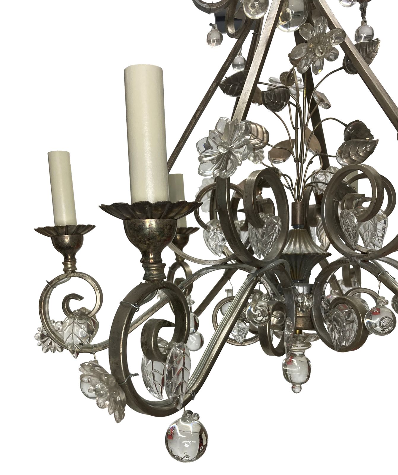 A Mid Century French Maison Bagues Style Chandelier photo furniture