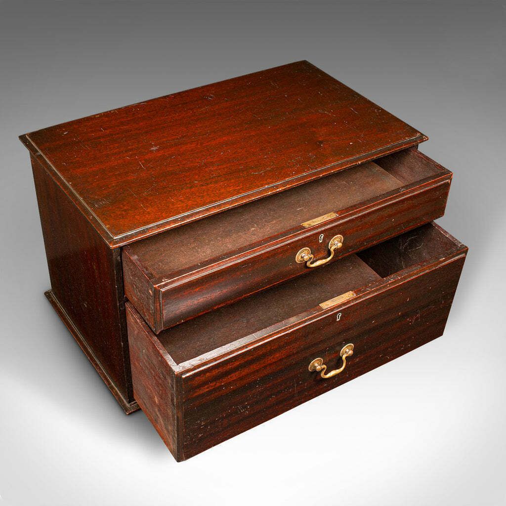 Antique Watchmaker's Cabinet, English, Tabletop Work Chest, Victorian, C.1860 photo buy