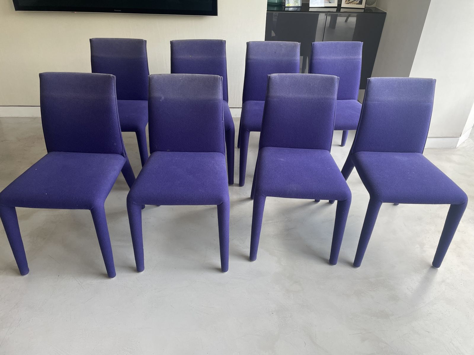 B&B Italia Vol Au Vent Dining Chair X8 photo Furniture