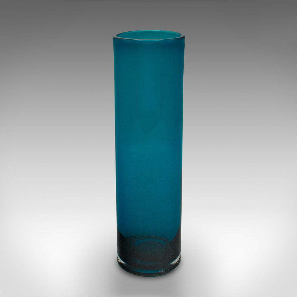 Vintage Scandinavian Posy Vase, Swedish, Art Glass Flower Sleeve, Mid Century photo furniture