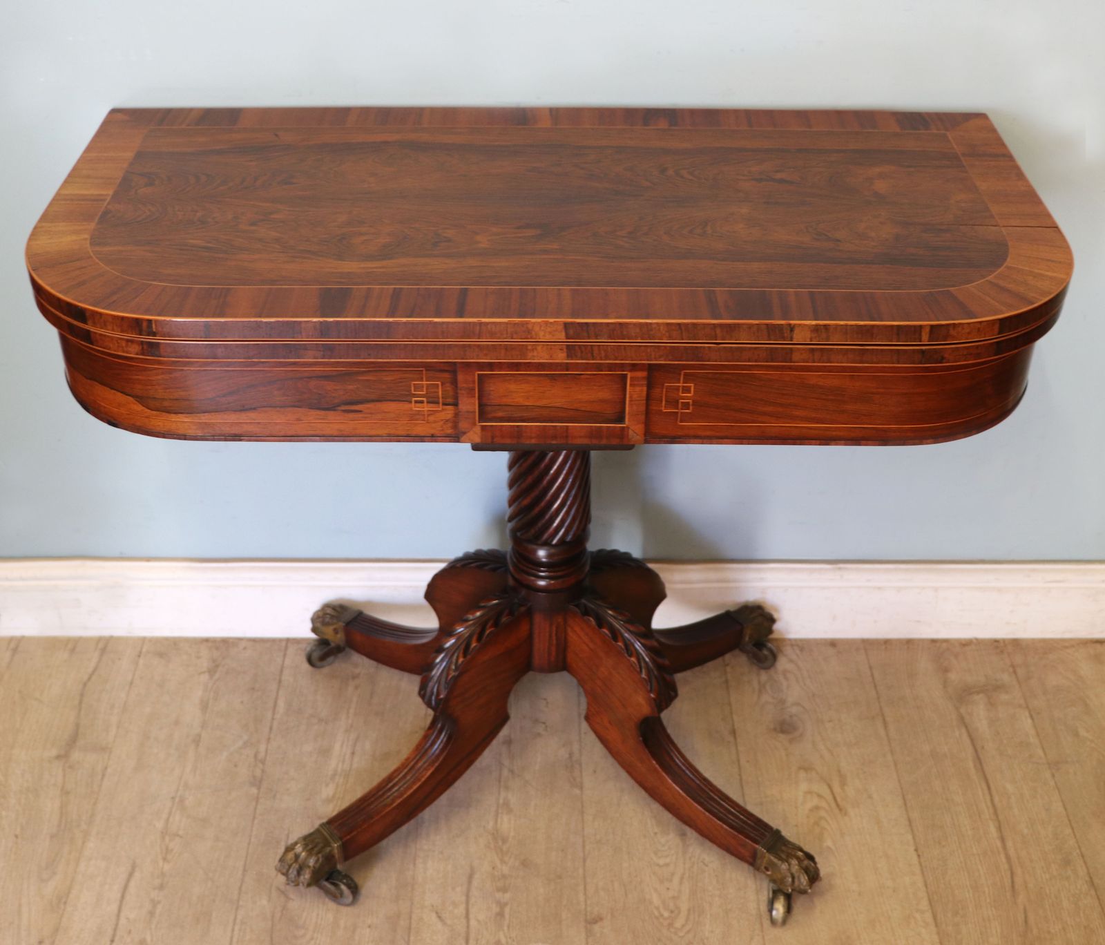 A Wonderful, Top Quality Late Georgian Card Table. photo buy