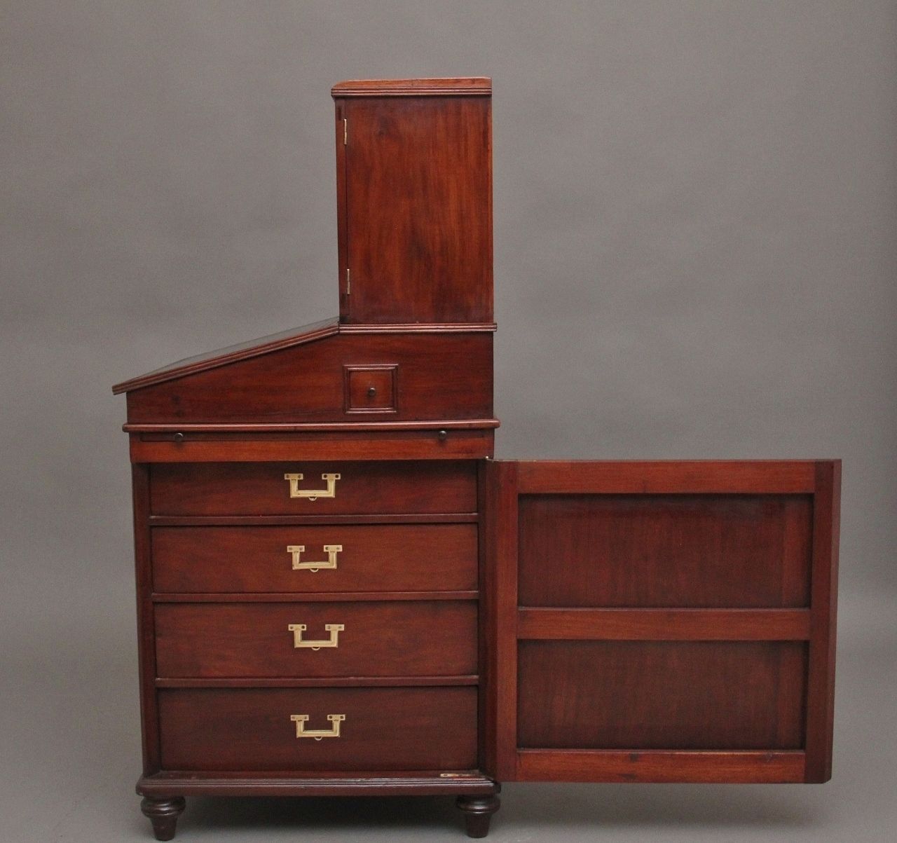 1500.0 Anglo Indian Teak Davenport, 1960s photo