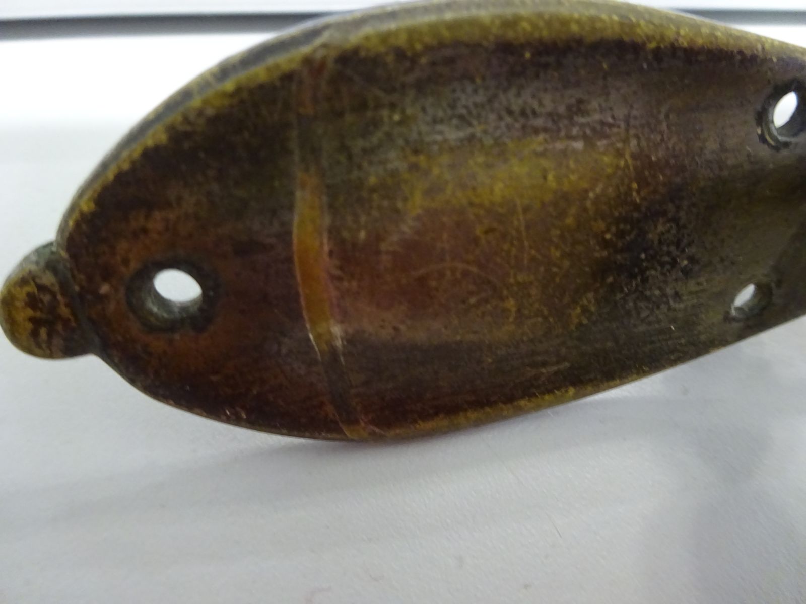 photo furniture Pair Of Bronze Victorian Teardrop Wardrobe Handles