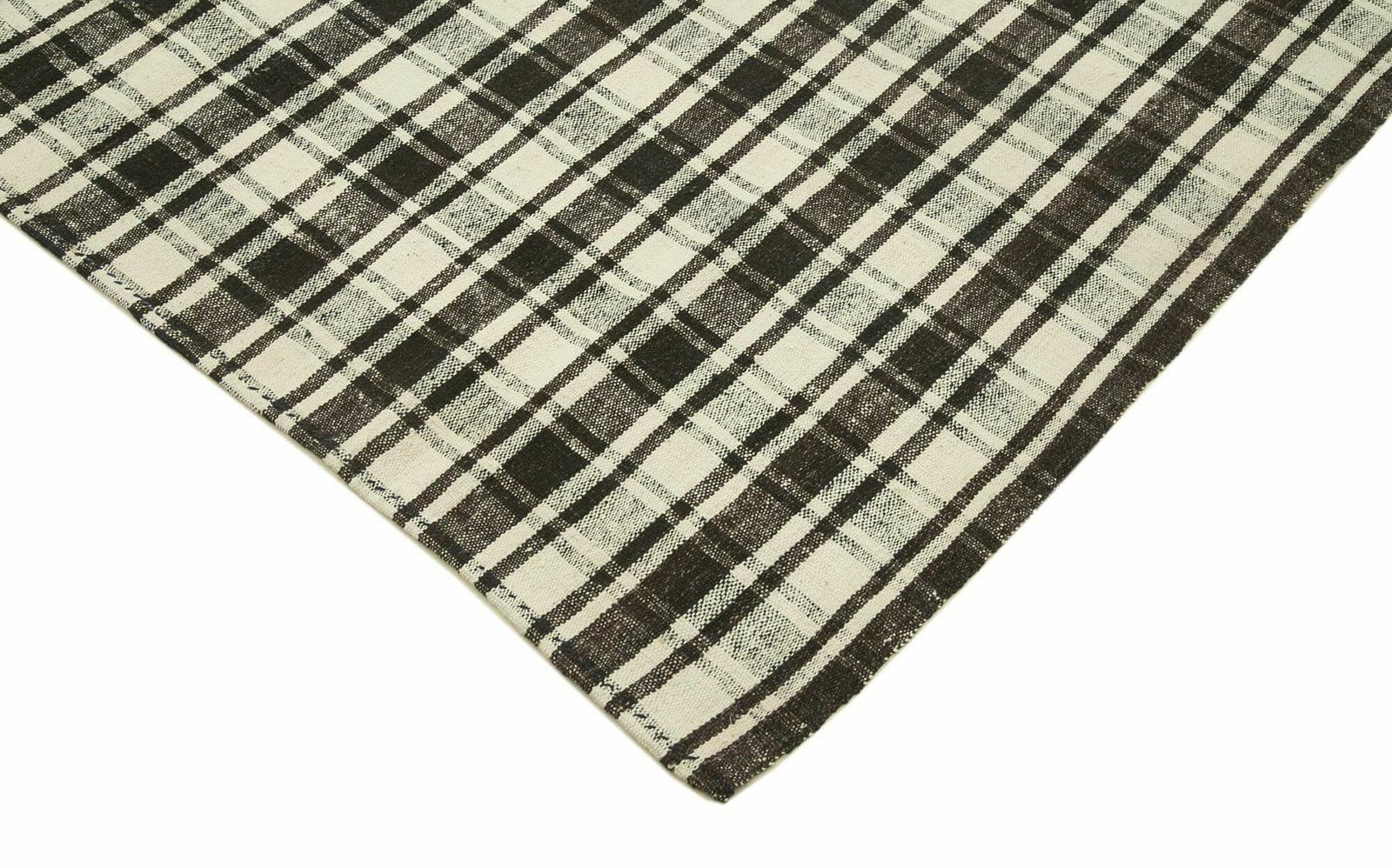 7x11 Black Oriental Kilim Rug   23552 photo Textiles