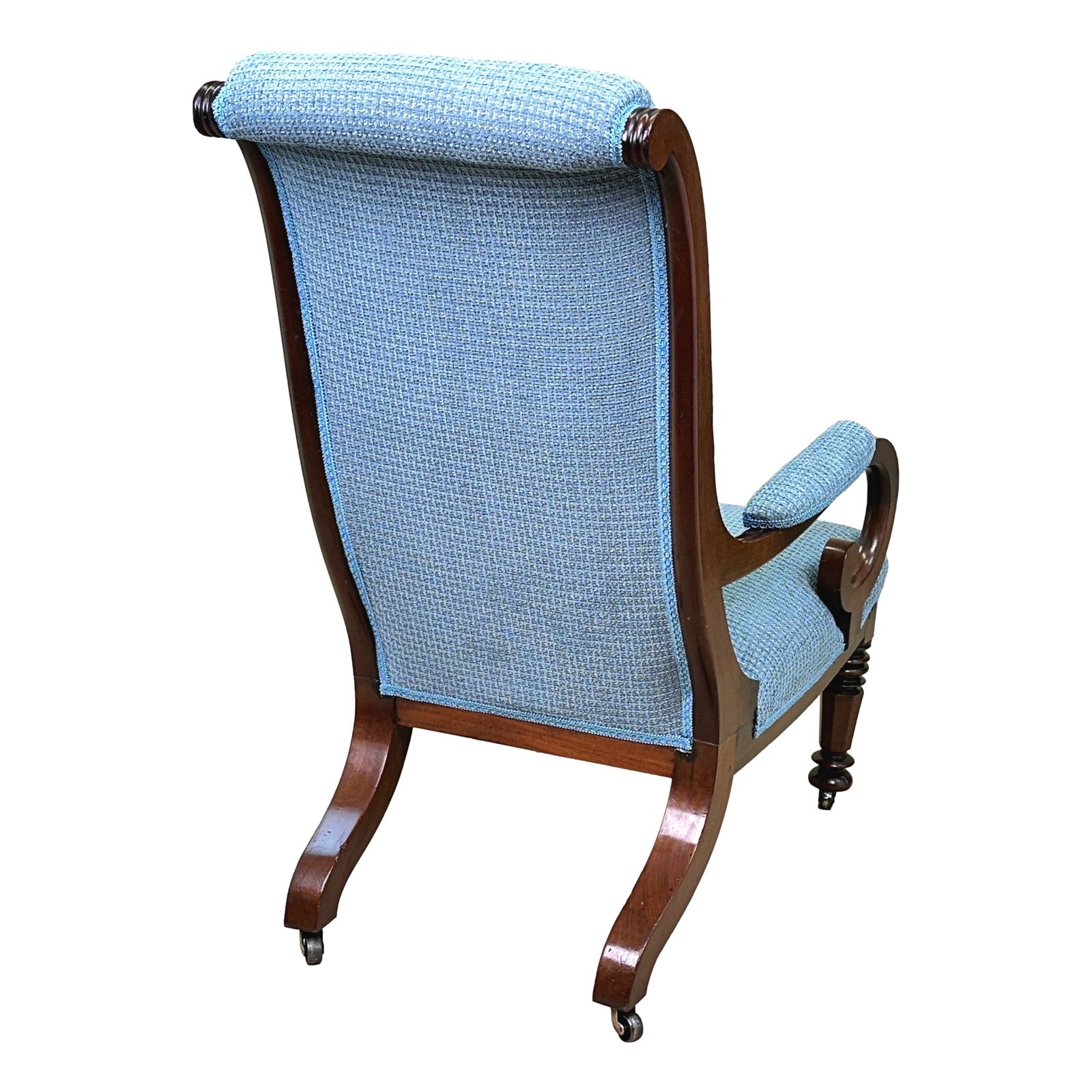 William IV Mahogany Library Armchair (England, Circa 1835) photo Furniture