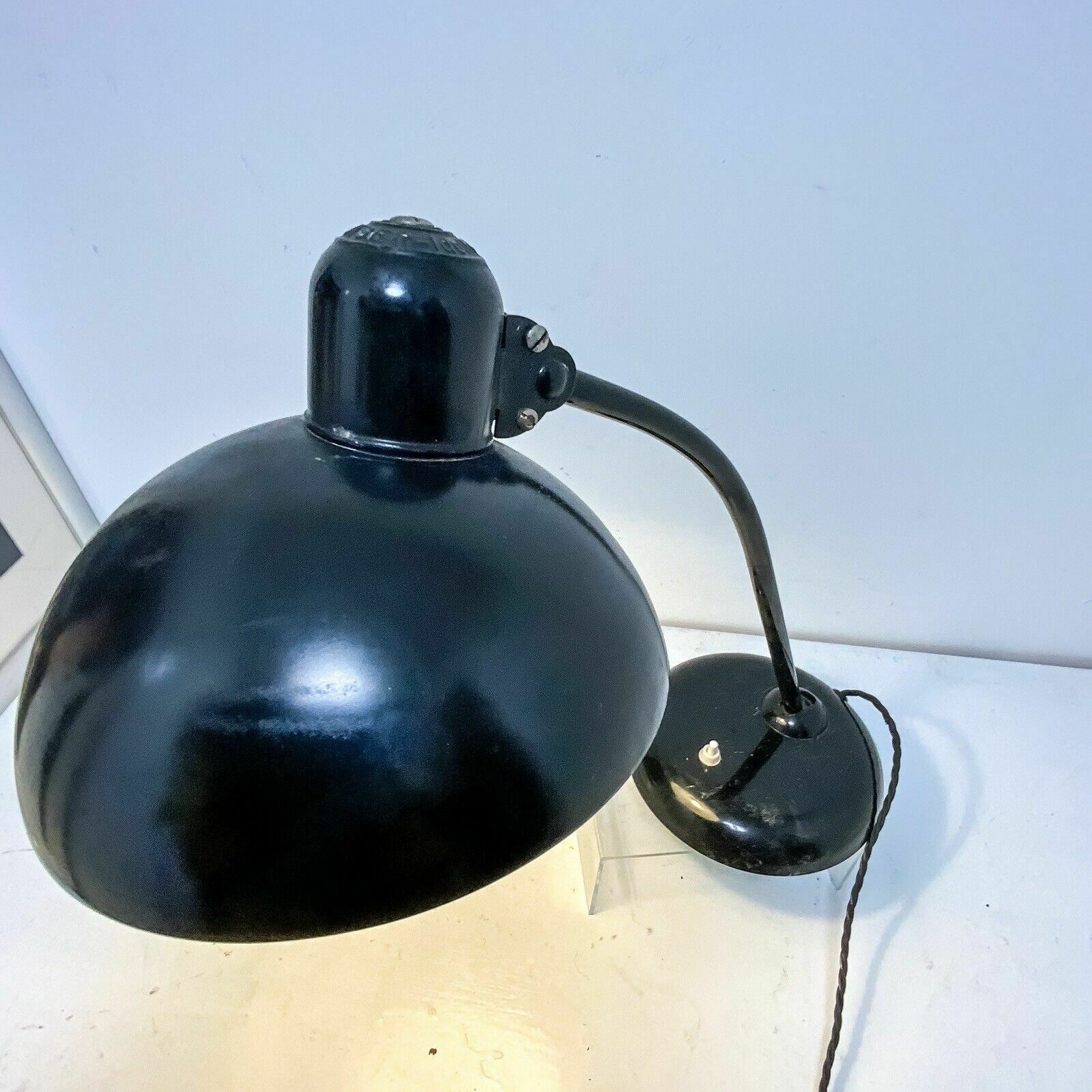 Kaiser Idell Bauhaus 6556 Desk Lamp, Kaiser And Co Leuchten 30s Original 43 Cm photo for sale