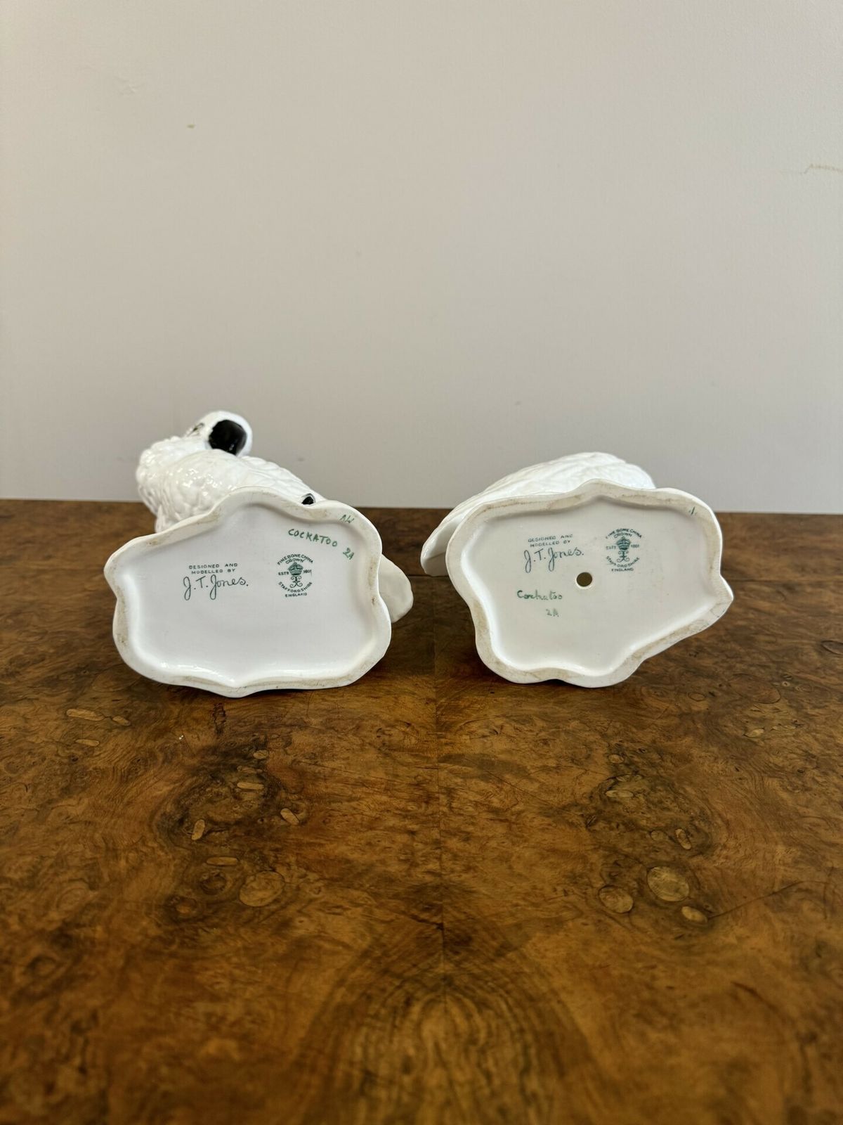 Elegant Pair Of Mid Century Cockatoos By T.J Jones photo furniture